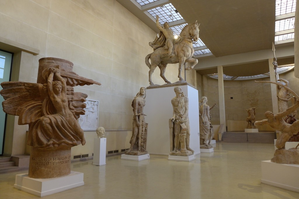 Musee Bourdelle Paris_inside the plasters hall