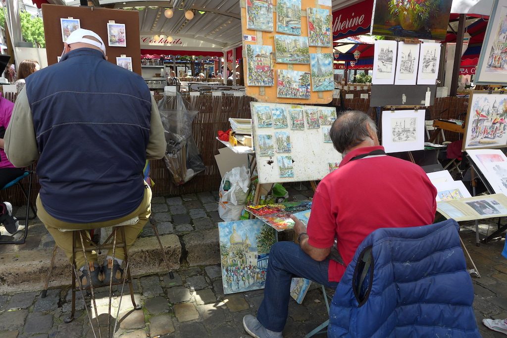 Montmartre-Paris-Place du tertre-02