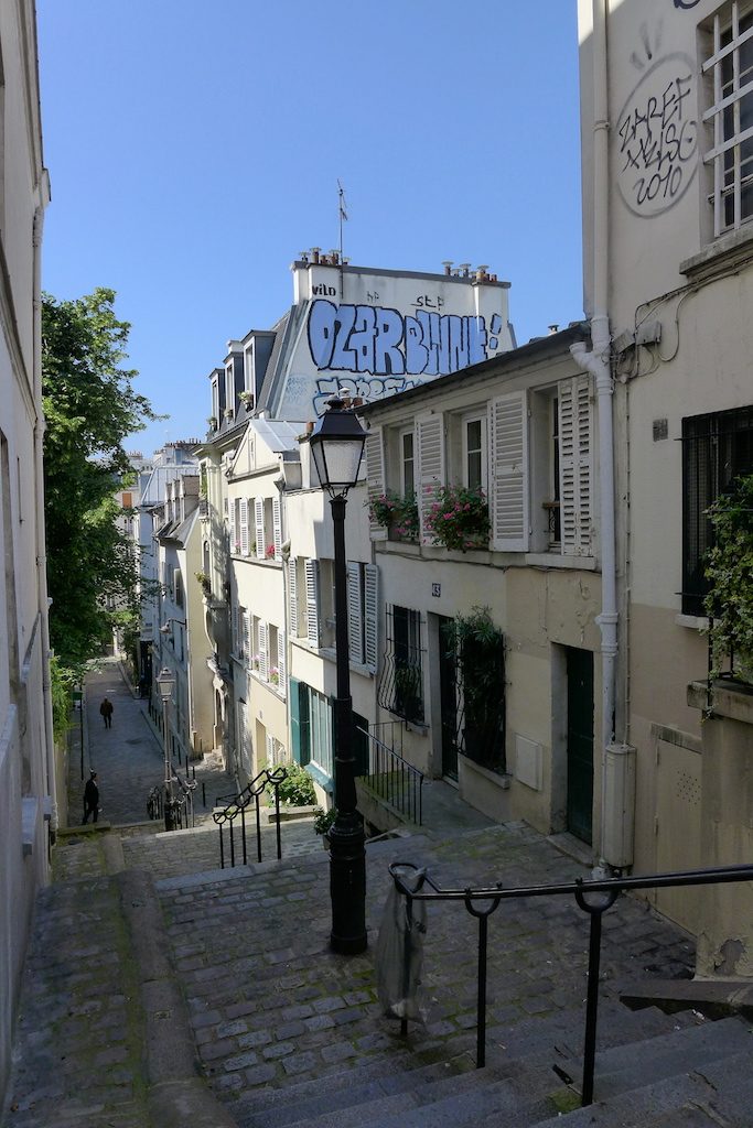 Montmartre-Paris-Rue Andre Antoine