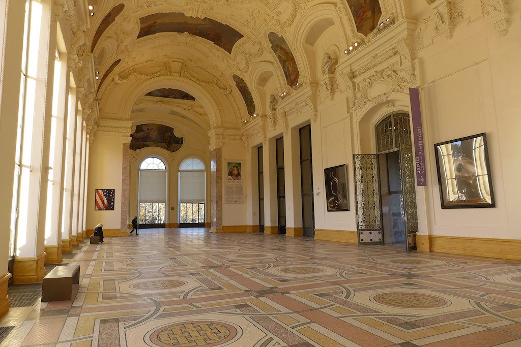 Inside the Petit Palais - Paris