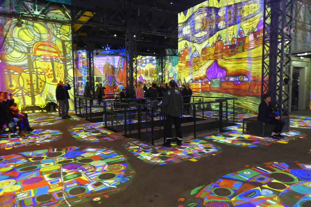 Atelier des lumieres-Paris-Hundertwasser