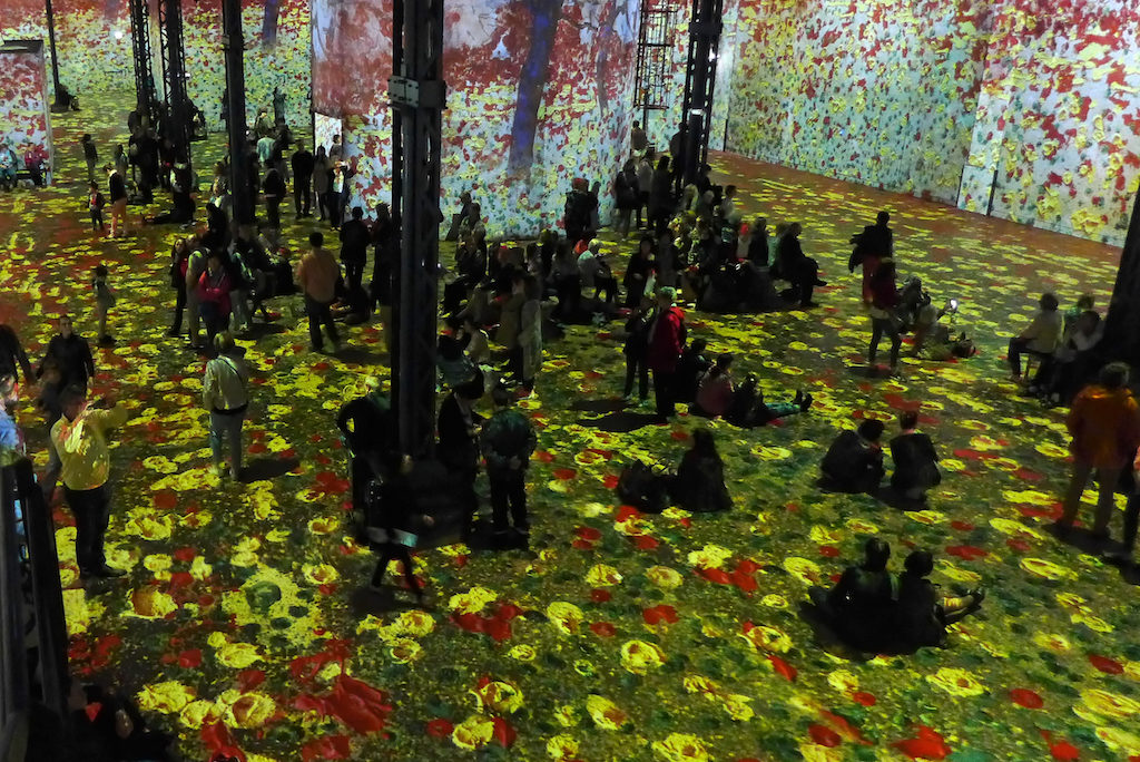 Atelier des lumieres-Paris-Klimt et la nature-02