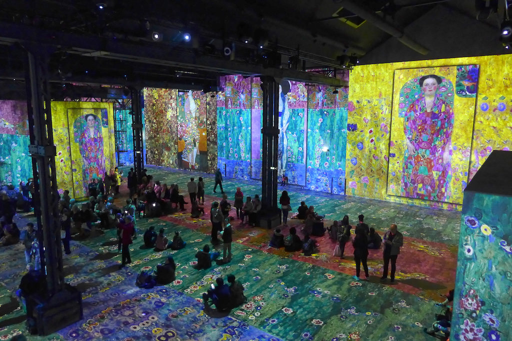 Atelier des lumieres-Paris-Gustav Klimt