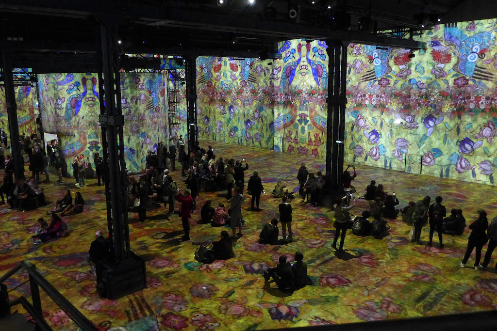 Atelier des lumieres-Paris-Klimt et la nature-01