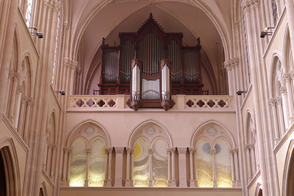 Eglise Saint Ignace - Paris - The painted glasses of light by Patrick Rimoux