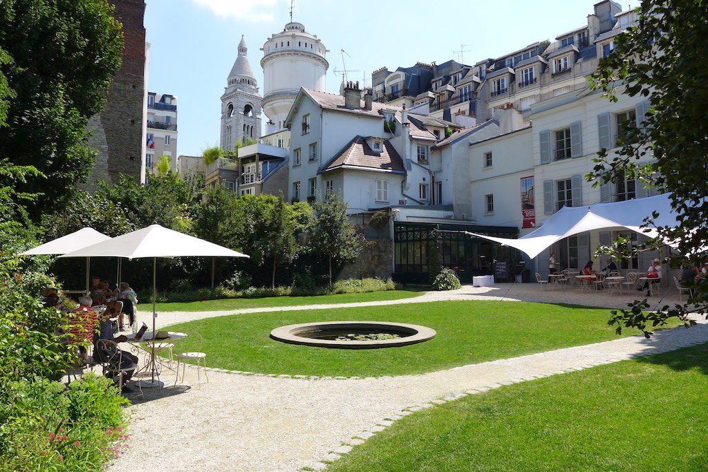 Musee de Montmartre - The Cafe Renoir in the Gardens