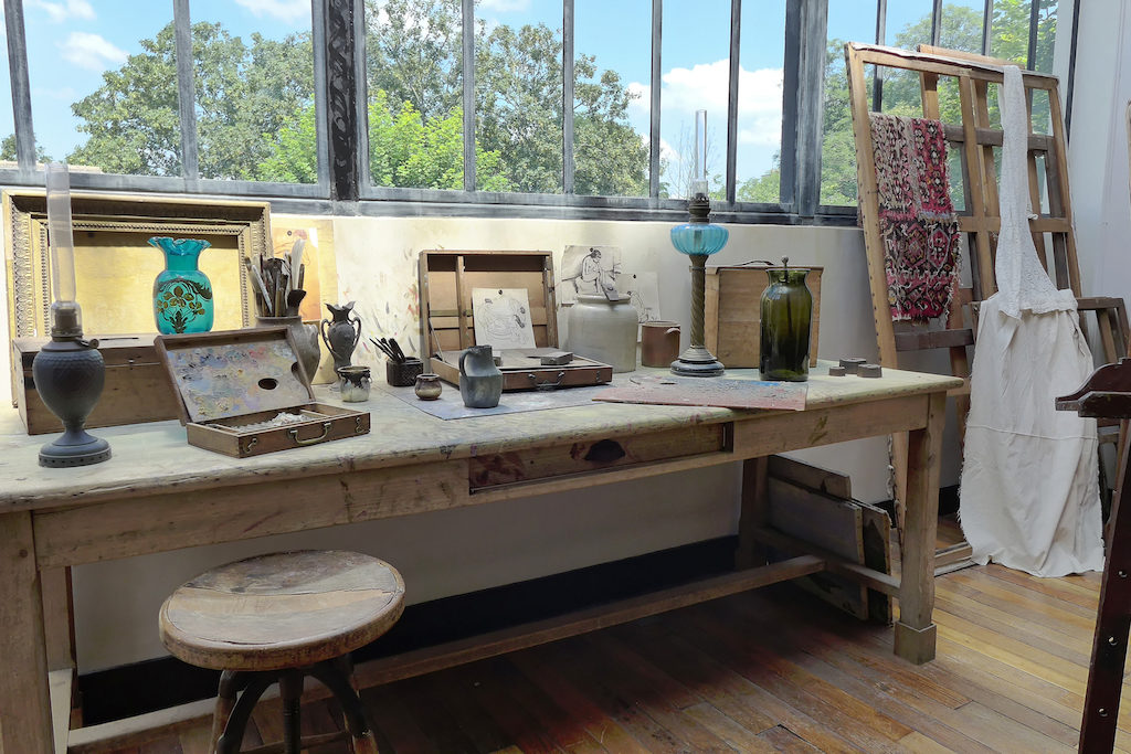 Musee de Montmartre - Paris - The Studio of Suzanne Valadon - the table