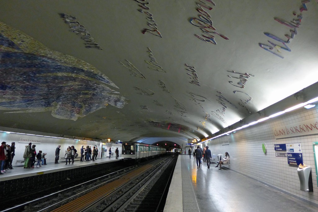 Metro Cluny la sorbonne-Paris - Good Morning Paris The Blog