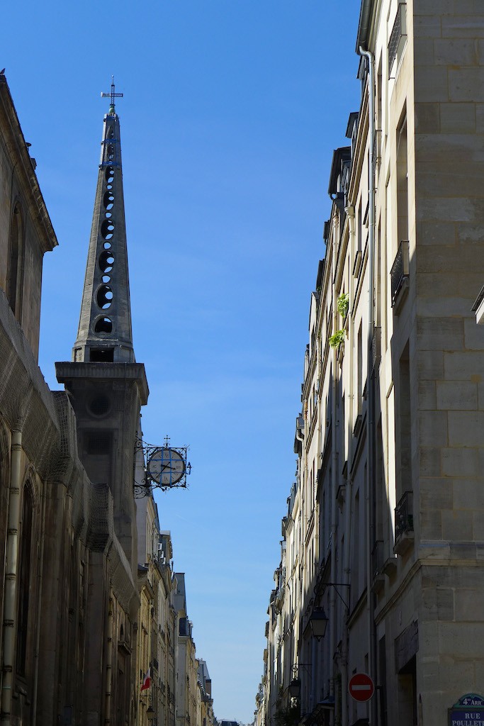 The church Rue Saint louis en l'ile