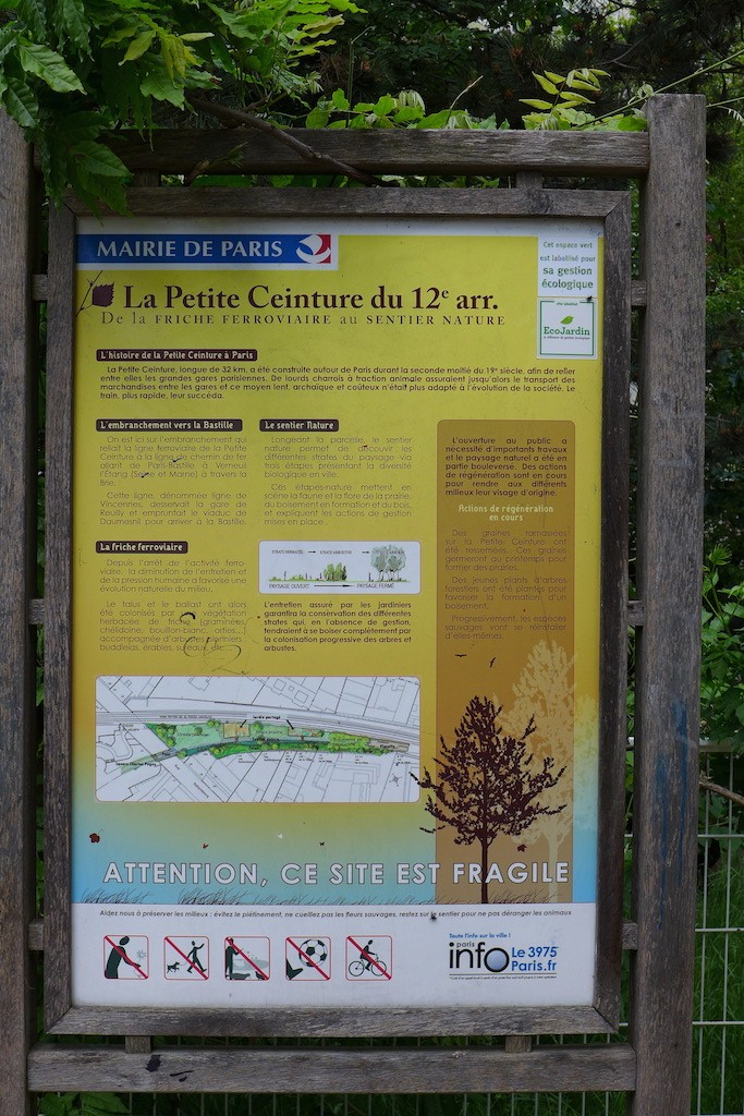 La Petite Ceinture du 12eme arrondissement Paris