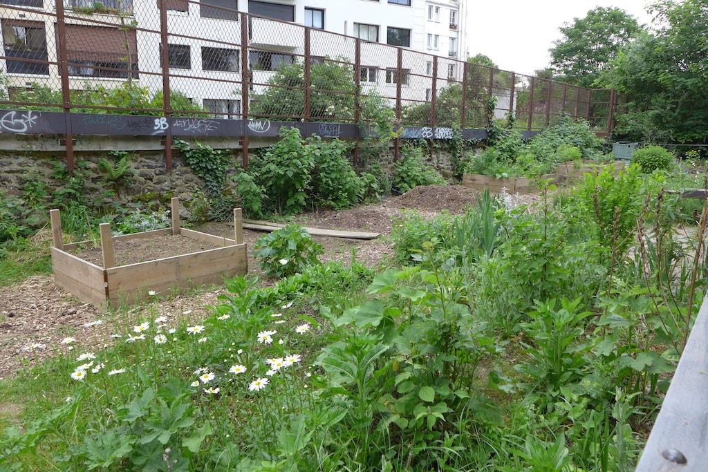 La Petite ceinture - Paris - The community garden