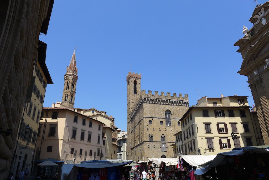 Florence-View of the Bargello