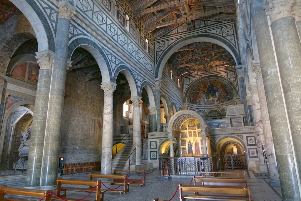 Florence-San Miniato-the inside