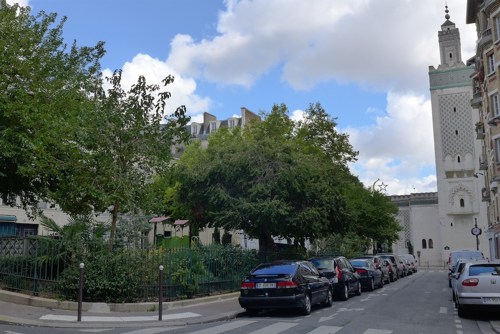 Paris-The Mosque-the minaret