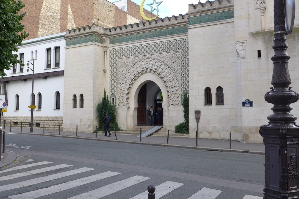 Paris-The Mosque-entrance