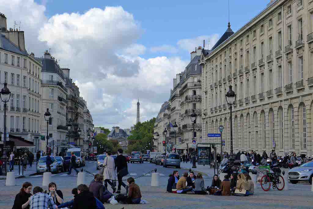 Paris-Place du pantheon