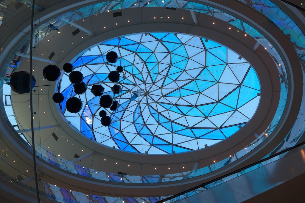 Beaugrenelle Paris-The glass roof