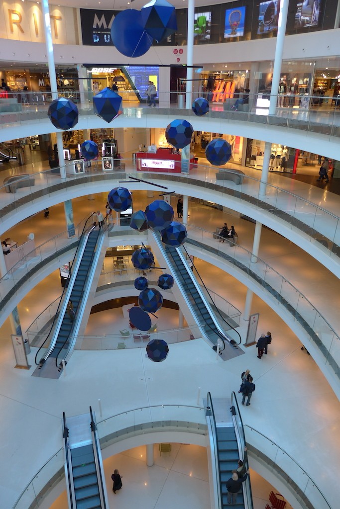 Beaugrenelle Paris-View from level 3