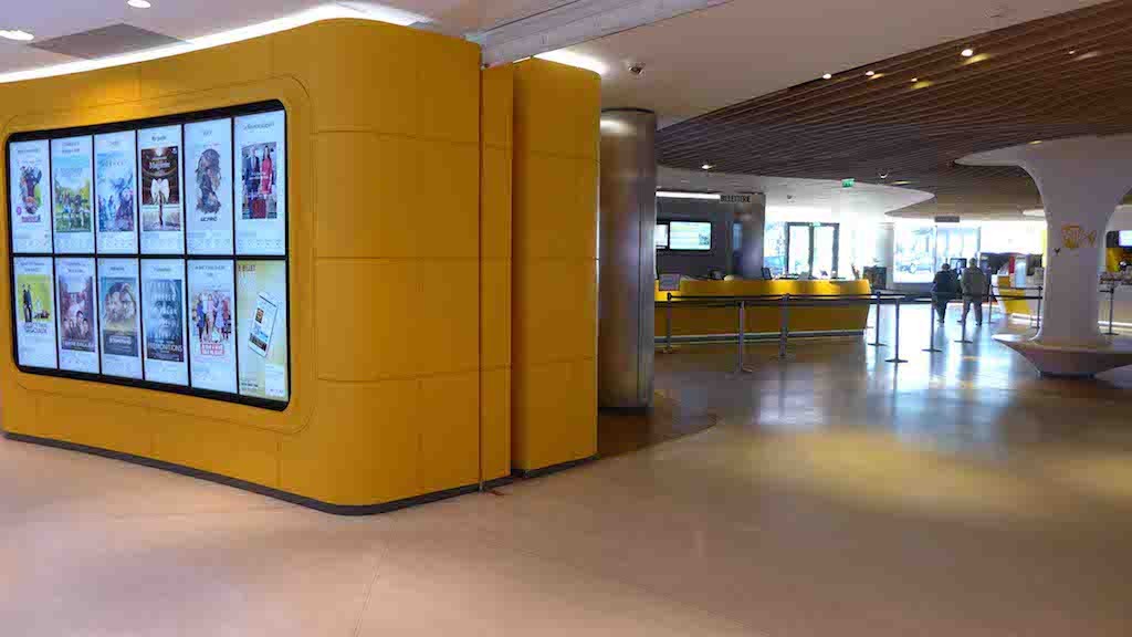 Beaugrenelle Paris-entrance of Pathe cinema