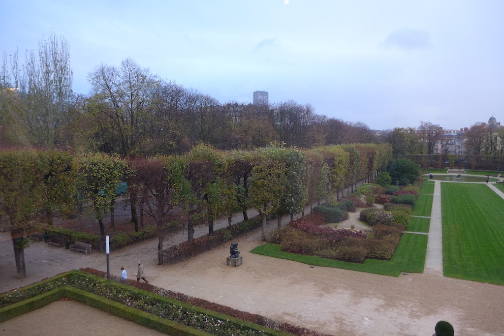 Musée Rodin-Paris-View on the garden from Room 9