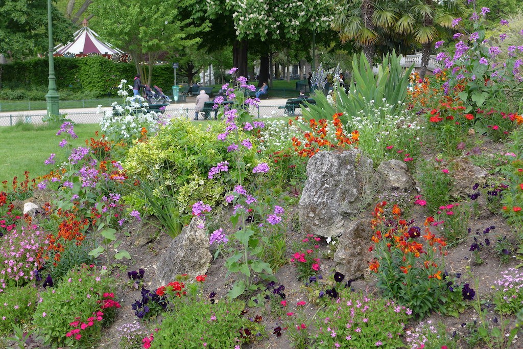 Parc Monceau Paris - Flowers