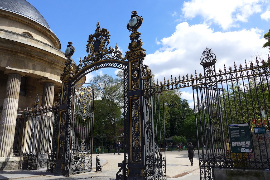 Parc Monceau Paris - Entrance Boulevard de Courcelles