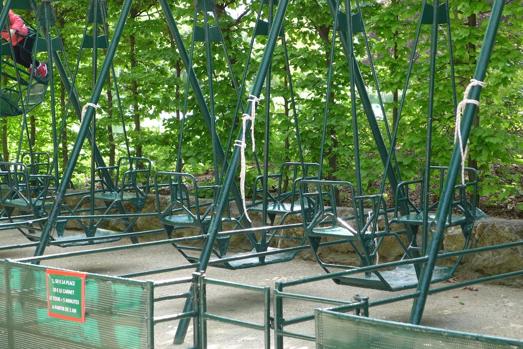 Parc Monceau Paris - Swings