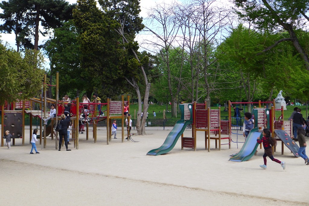 Parc Monceau Paris-Children's Play area