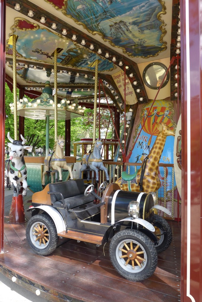 Parc Monceau Paris- Merry-go-round